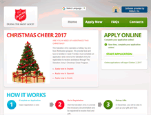 Tablet Screenshot of napleschristmascheer.com